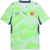 Puma Switzerland 2026 Away Jersey Men, Football, Sea Glass/Dark Indigo, S