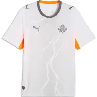 Puma Iceland 2026 Away Jersey Men, Performance, White/Cool Dark Gray, XS
