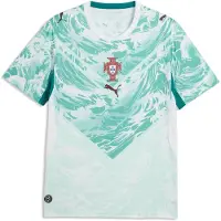 Puma Portugal 2026 Away Jersey Men, Football, White/Green Lagoon, L