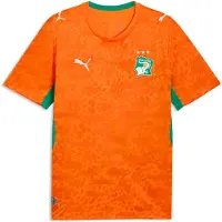 Puma Côte d'Ivoire 2026 Home Jersey Men, Performance, Rickie Orange/Sport Green, S
