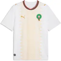 Puma Morocco 2026 Away Jersey Men, Football, White/Victory Gold, 3XL
