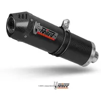 MIVV Oval Kawasaki Z750 2004-06 K.011.l3c Homologert Slip On Lyddemper