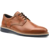 Pikolinos for man. M6W-4311 Carlet brown leather shoes (45), Flat, 1 to 3 cm, Laces, Casual, Party, Classic