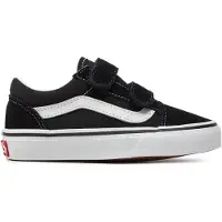 Vans Sko - Old Skool - Svart/Hvit m. Borrelås - - 31,5 - Sko