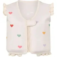 Vanilla Copenhagen Svømmevest - Neo - Hearts - Cream - - 6-8 år (116-128) - Svømmevest