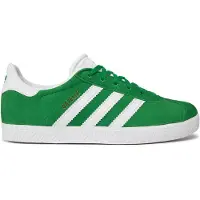 Adidas Originals Sko - Gazelle J - Green/Ftwwht/Gullmt - - 37 1/3 - Sko