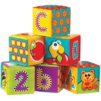 Playgro Badeblokker - 6 stk. - - OneSize - Badeleker