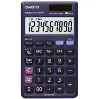 Casio SL-310TER - Lommekalkulator - 10 sifre - batteri, solpanel