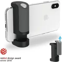 JustMobile Just Mobile Shutter Grip trådløst kameragrep til mobil, blå