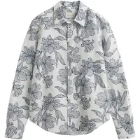 Gant 4300637 Linen Regular Fit Skjorte Med Lange Ermer
