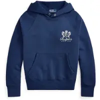 Ralph Lauren for man. 710B14581001 Fleece sweatshirt with navy vintage graphic (XXL), Casual, Cotton