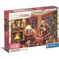 Clementoni HQC Jigsaw Puzzle: Santa's Visit 1000 pieces 2D Puslespill