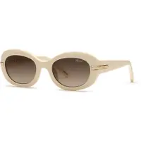 Chopard Sch414m Oval Solbriller For Kvinner