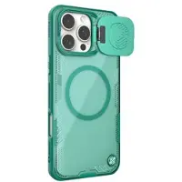 NILLKIN iPhone 16 Pro IceBlade Prop Magnetisk-deksel - MagSafe-kompatibel, skyvbart linselokk - grønn