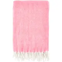 Södahl Pledd - 150x200 cm - Brushed - Rosa