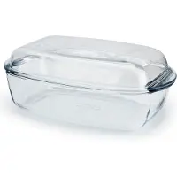 Pyrex Glass bolle med vakuum 7 L multifunksjonell