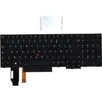 Lenovo Lite-On - Erstatningstastatur for bærbar PC - med ClickPad, Trackpoint - bakbelysning - AZERTY - Fransk