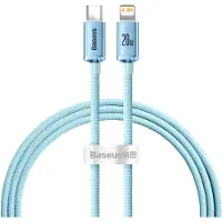 Baseus Crystal Shine USB-C to iP cable 20W 1.2m (blue)