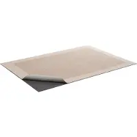 Vevor Teppeunderlag 1,52 x 2,13 m, sklisikker teppeunderlag, teppepolstring med dobbel filtpute og gummigriper, beskyttelse av tregulv for alle gulv, overflatebehandling, holder teppene på plass