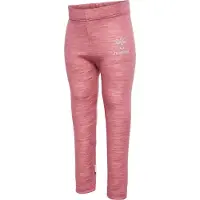 Hummel Leggings - Ull - hmlWolly - Deko Rose - - 1 år (80) - Leggings - Ull