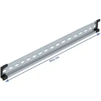 DeLOCK - DIN-skinnemonteringssett - 48.2 cm
