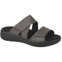 Fidelio damesandal - Mørkegrå - Sko - Tøffel - Sandaler