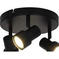 Domoletti SPOT LIGHT LUCIA 3XGU10 SVART