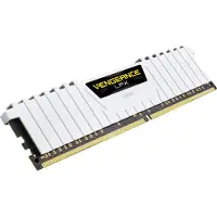 Corsair Vengeance LPX DDR4-3200 - 32GB - CL16 - Dual Channel (2 pcs) - Intel XMP - Hvit
