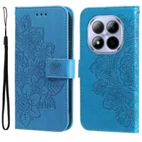 Mtp Products Xiaomi Redmi Note 15 Pro 5G Mandala Series Lommebok-deksel - Blå