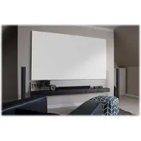 Elite Screens Aeon Series AR110WH2 - Projeksjonsskjerm - veggmonterbar - 110 (279 cm) - 16:9 - High Contrast CineWhite - matt hvit