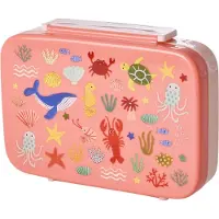 Rice Coral Ocean Print Matboks