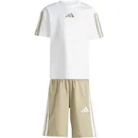 Adidas Shorts Sett - Hvit/Vidunderlig last - - 6 år (116) - Shorts