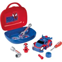 Smoby Verktøykasse og Bil - Spidey Box - - OneSize - Bil