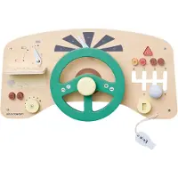 Kids Concept Aktivitetstavle - Tre - Bil - - OneSize - Tavle