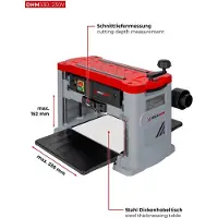 Holzmann Powermat mini bærbar tykkelseshøvel 330 mm 1,5 kW DHM330_230V