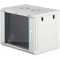 Digitus DN-37104 - 9U Wall-Mounted Cabinet | 600x450mm | Glass Door | Unmounted