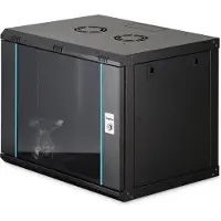 Digitus DN-37105 - 9U Wall-Mounted Cabinet | 600x450mm | Glass Door | Unmounted