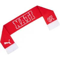 Puma Switzerland ftblCulture Scarf, Football, Red/White, OSFA