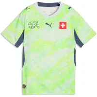 Puma Switzerland 2026 Away Jersey Youth, Football, Sea Glass/Dark Indigo, 15-16Y