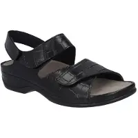 Berkemann damesandal - Svart - Sko - Tøffel - Sandaler