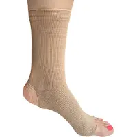 Seniorshop Elastisk ankelbind med åpen hæl