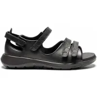 New Feet damesandal i skinn - Svart - Sandaler