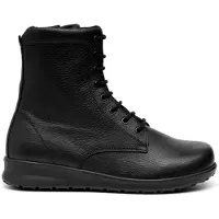 New Feet damestøvlett - Svart skinn