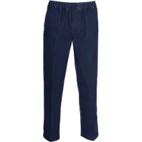 Brühl Jeans med elastikk i midjen - Blå