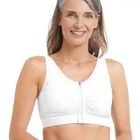 AMOENA Hvit postoperativ BH - Emilia