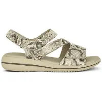 Green Comfort damesandal - Snake - Sandaler