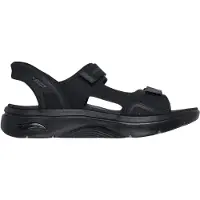 SKECHERS slip-in herresandal - Svart - Sandaler