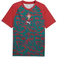 Puma Portugal Warmup Jersey Men, Football, Club Red/Green Lagoon, M