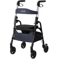 Playmarket W4 rullator / shoppingvogn – BlåUtendørs rollatorer