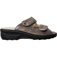 Fidelio dameslipper – Mørk sand - Sko - Tøffel - Sandaler